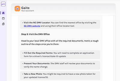 Gaite AI Life Event Platform