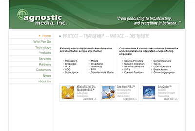 Agnostic Media Frameworks